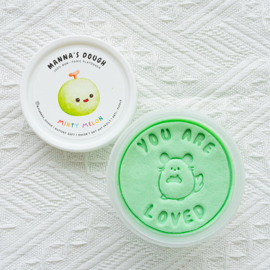 Minty Melon | Pastel Mint Green Playdough