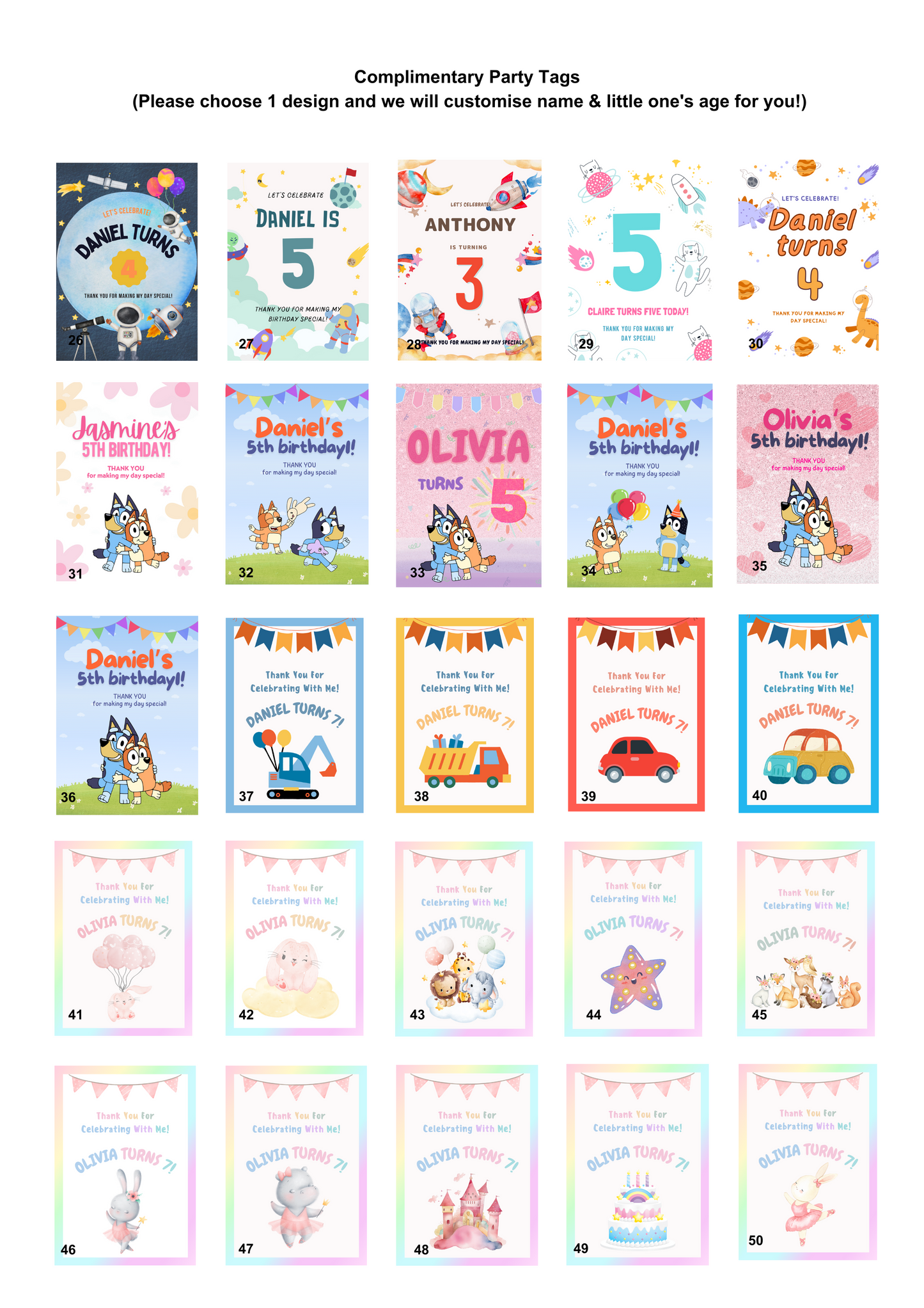 One Stamper Party Pack