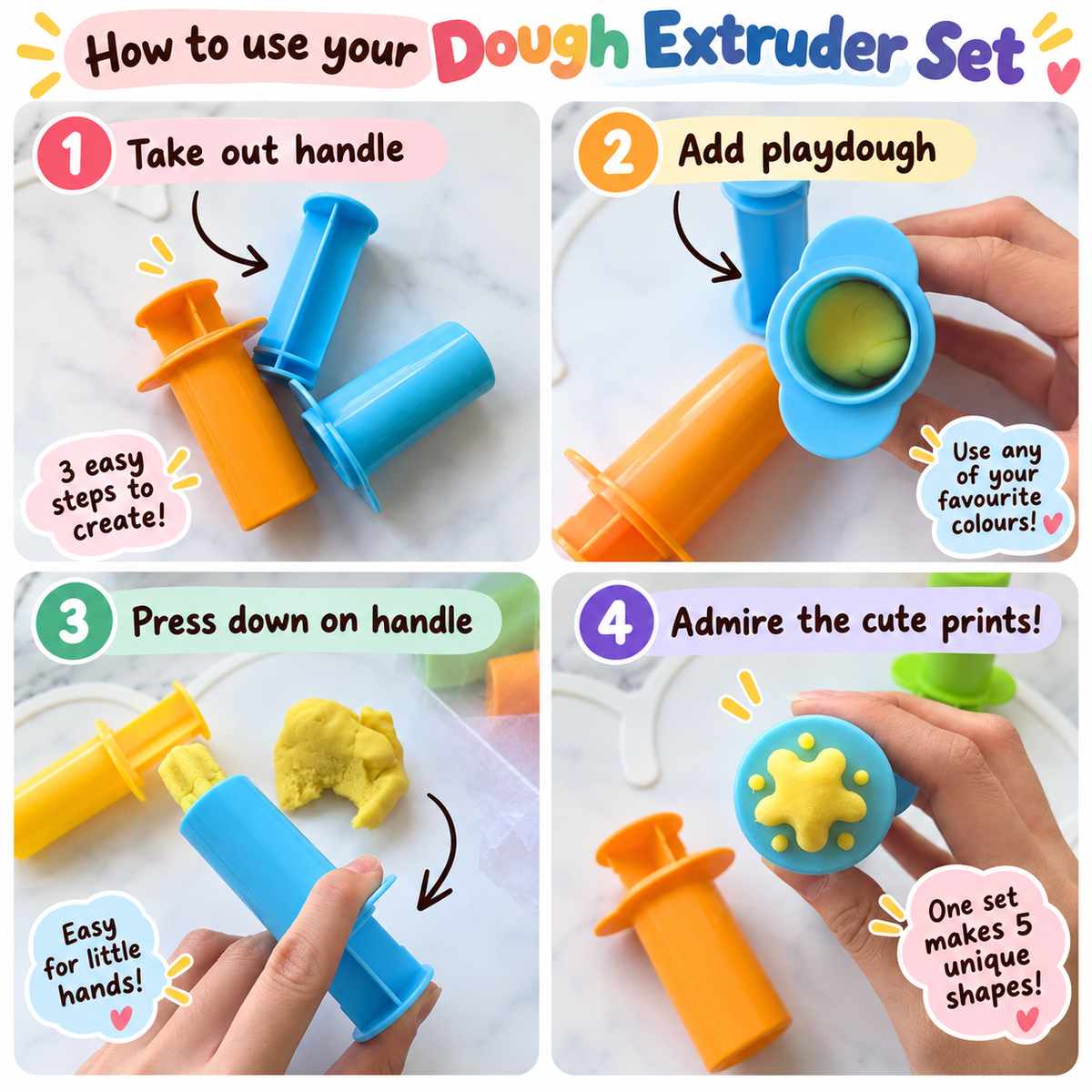 Stamper + Extruder Party Pack