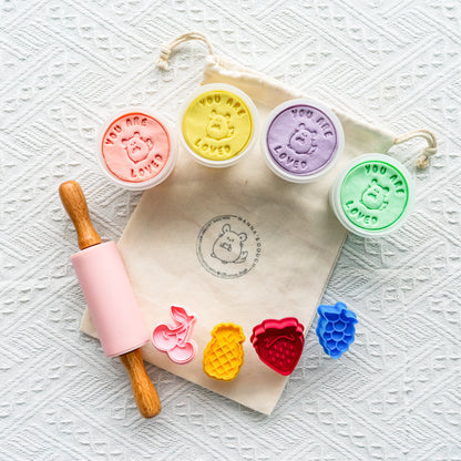Fruity Party Playdough Stampers