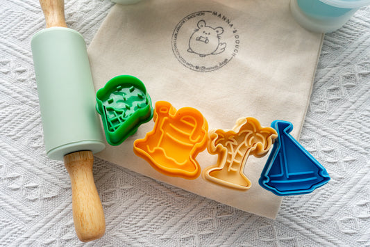 Beach Party Playdough Stampers