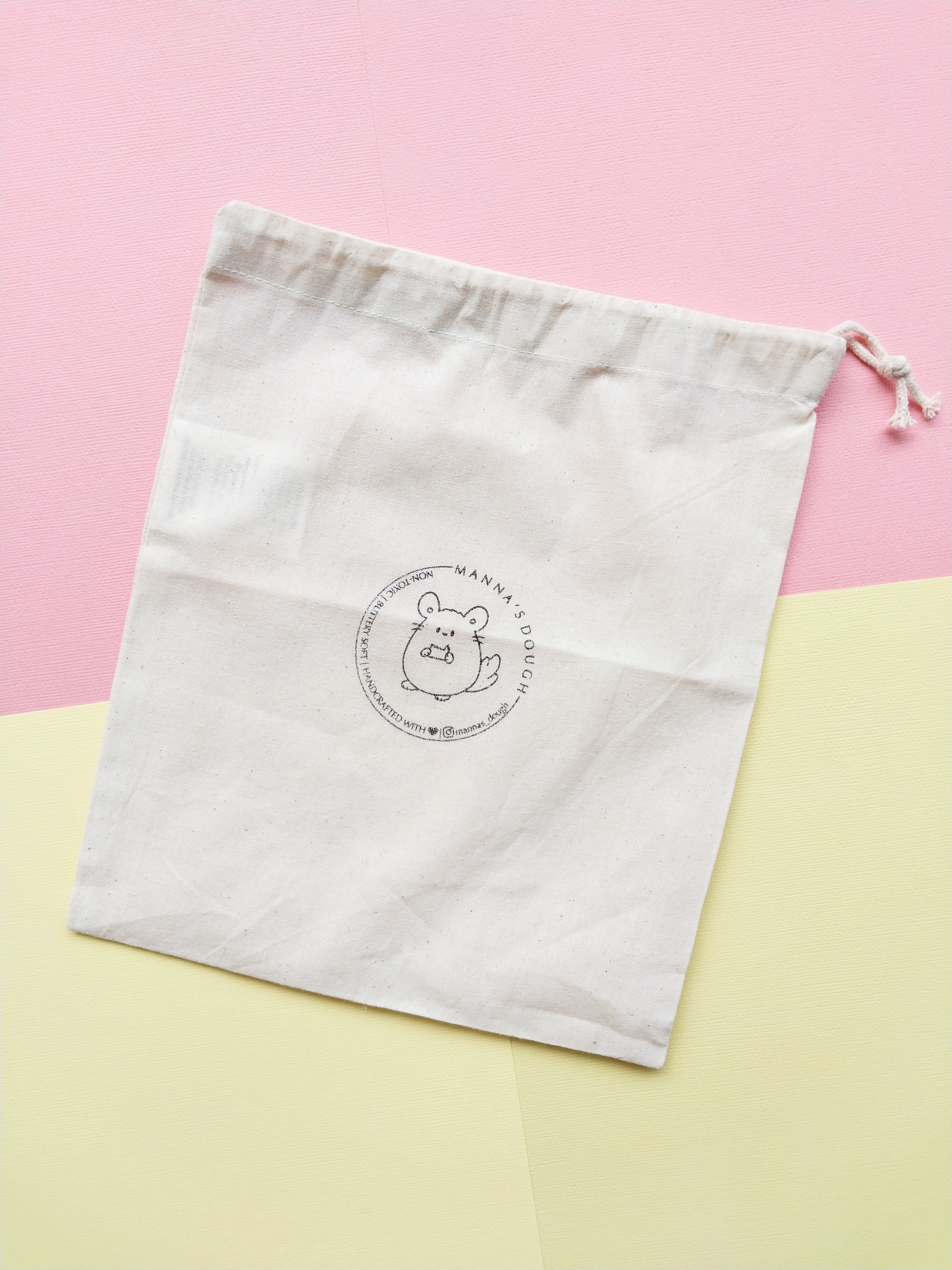 Manna's Dough Canvas Pouch