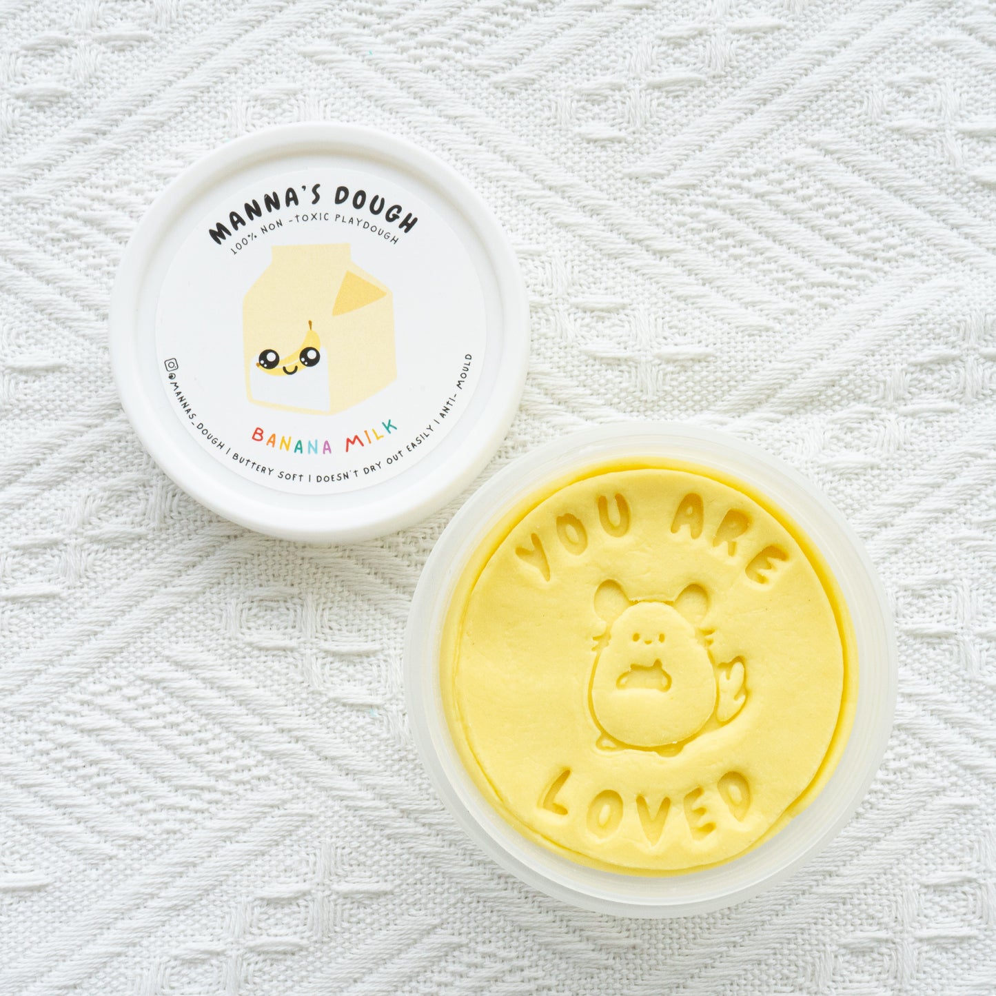 Banana Milk | Pastel Yellow Playdough