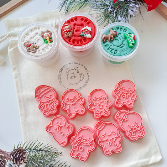 Gingerbread Buddies Playdough Kit