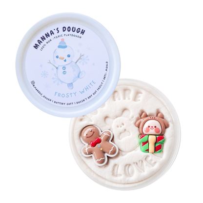 Frosty White |  Christmas Playdough