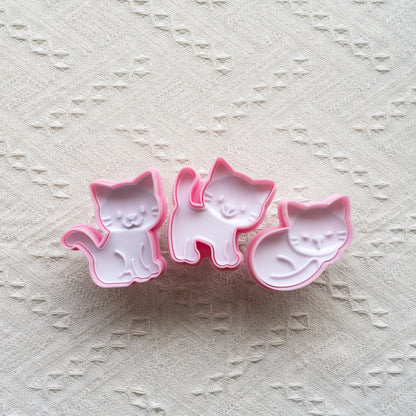 Kitty Cat Playdough Stampers