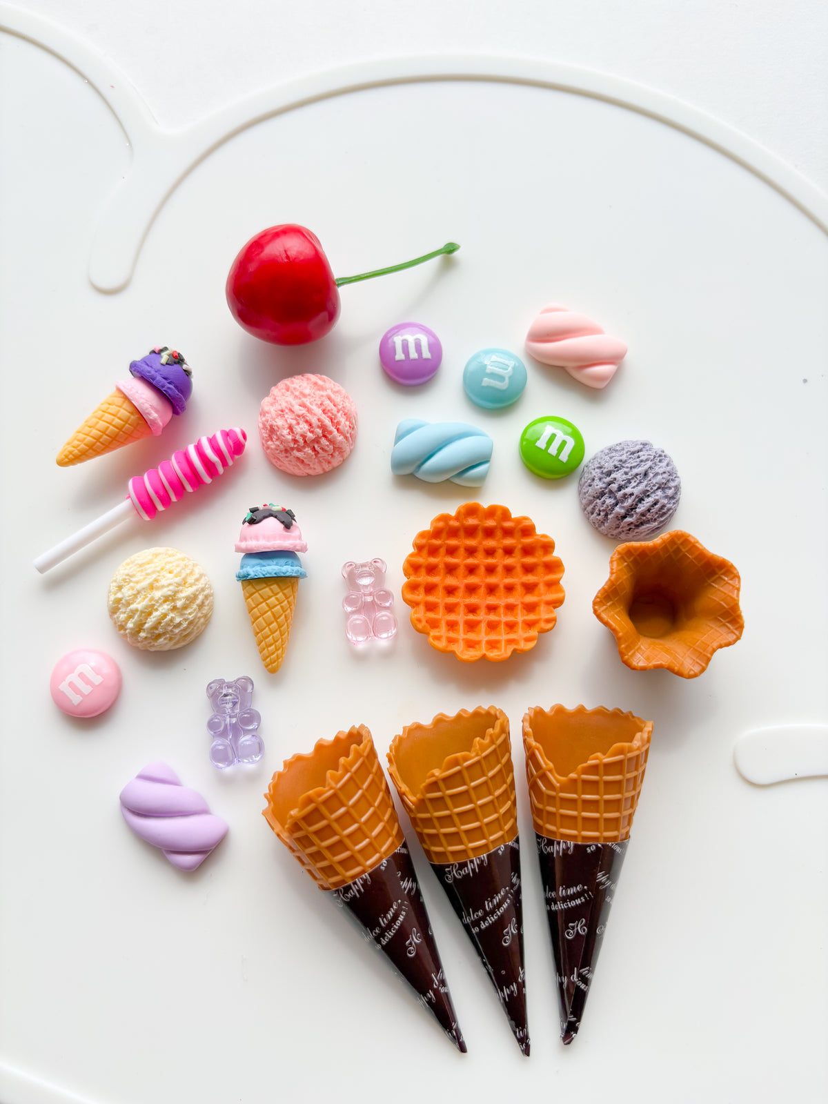Sweet Treats Dough Charm Set