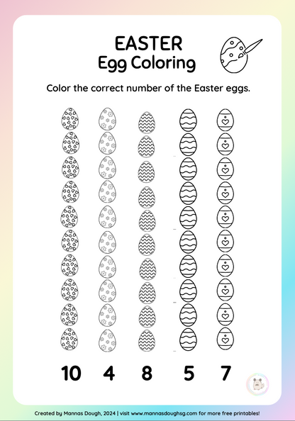 Easter Printable -  Easter Themed Activity Book  [Free download]