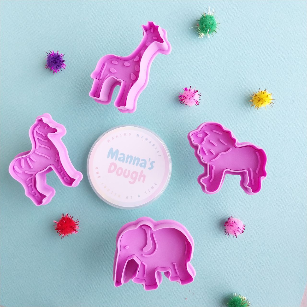 Animal Friends Playdough Stampers