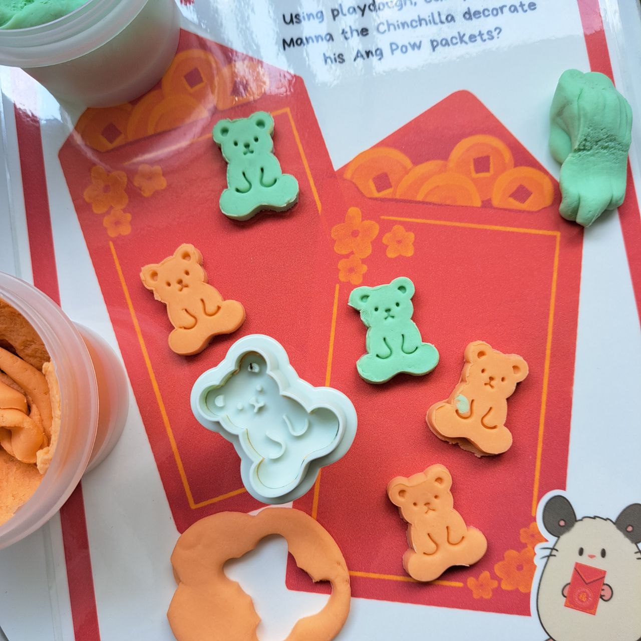 CNY Printable -  Ang Pow Decorating [Free download]