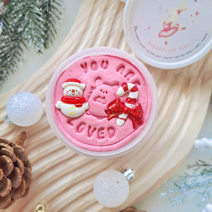 Sugarplum Pink |  Christmas Playdough