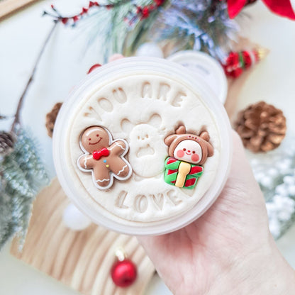 Frosty White |  Christmas Playdough