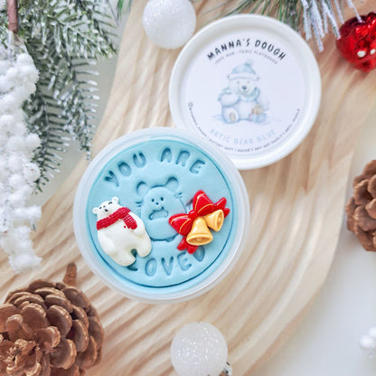 Arctic Bear Blue |  Christmas Playdough